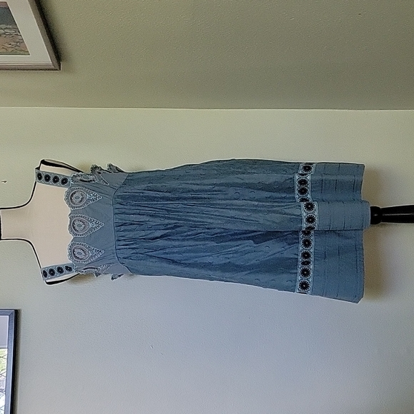 BCBGMaxAzria Runway blue dress - Picture 1 of 11